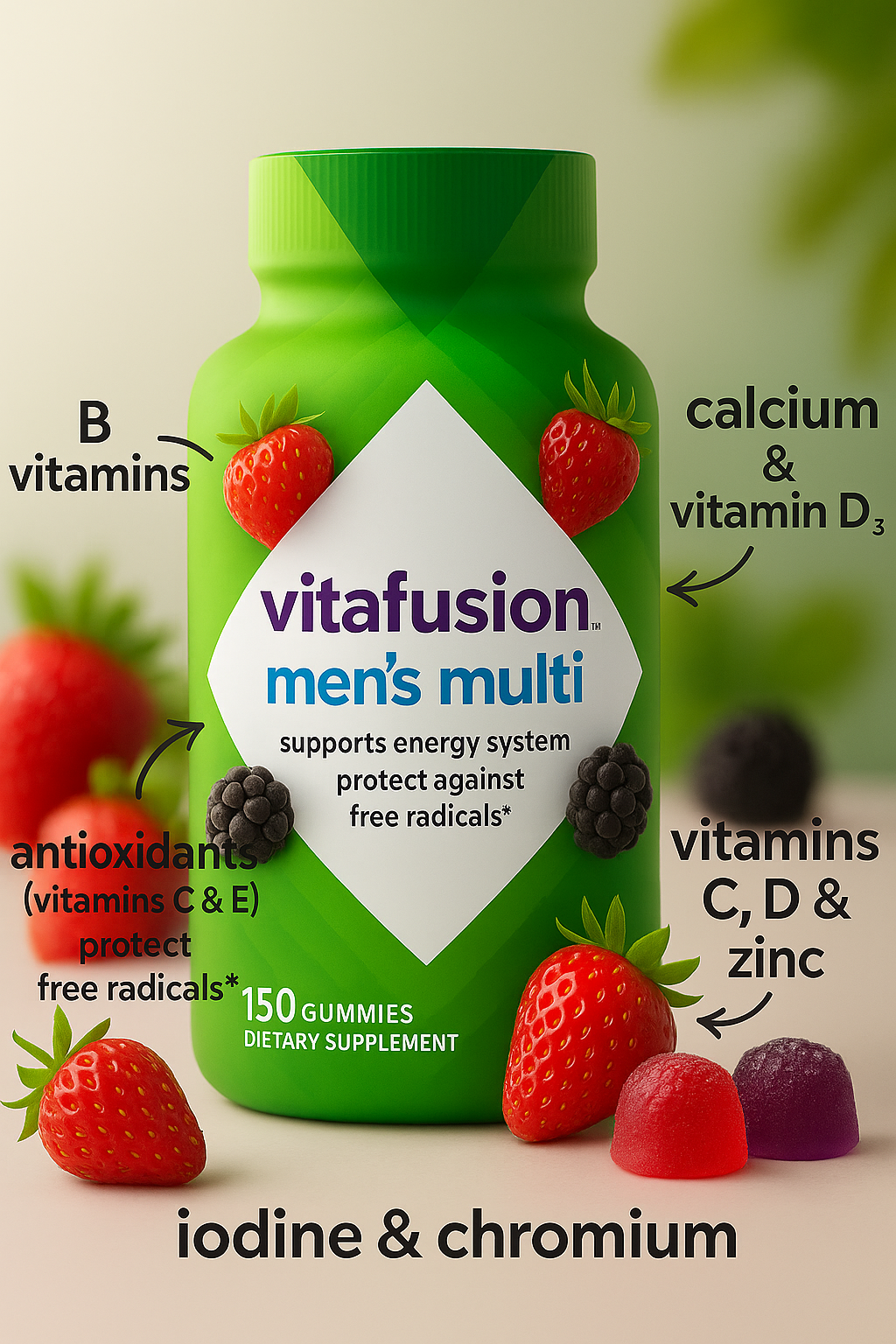 Multivitamin Gummies For Men (150 pcs)